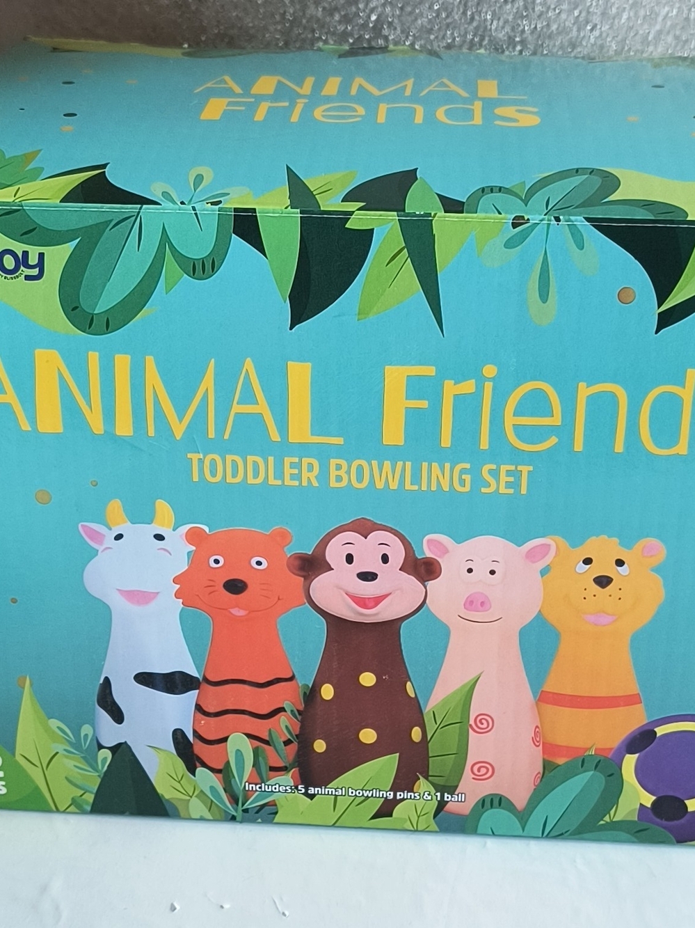 Animal Friends Toddler Bowling Set - Multicolor by